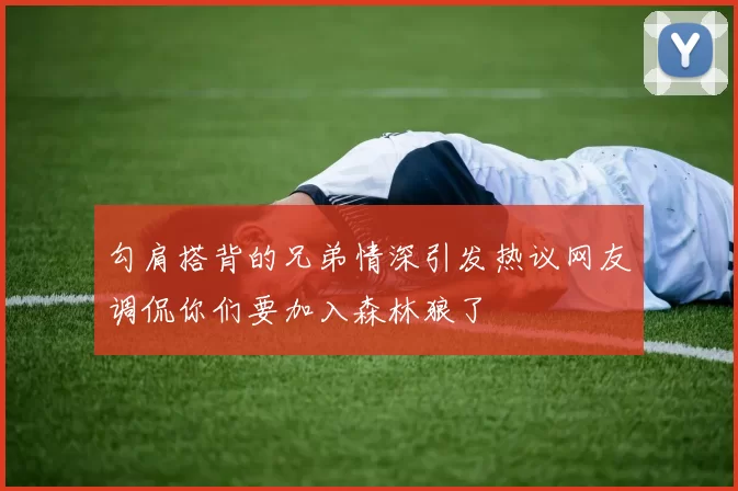 勾肩搭背的兄弟情深引发热议网友调侃你们要加入森林狼了
